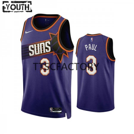 Dres Phoenix Suns Chris Paul 3 Nike 2022-23 Icon Edition Ljubičasta Swingman - Dječji